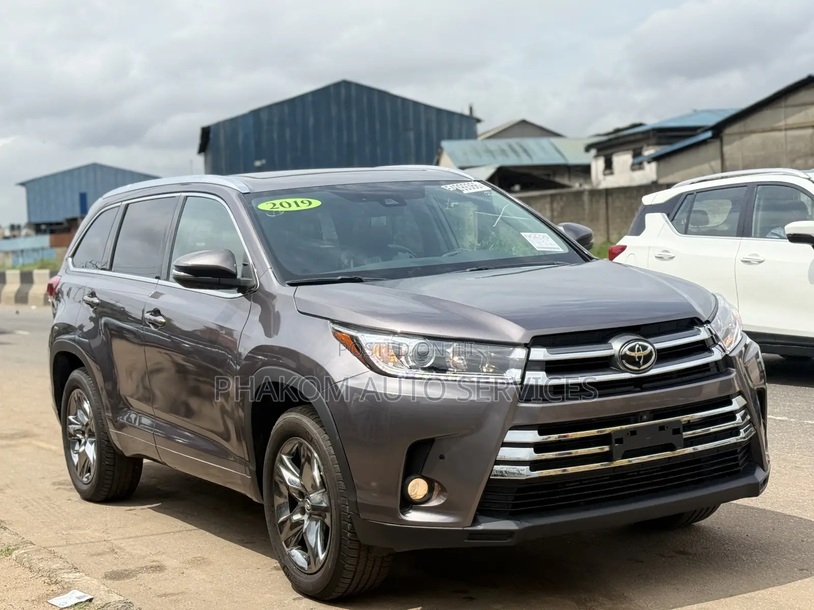 Toyota Highlander Limited Platinum 2019 Gray