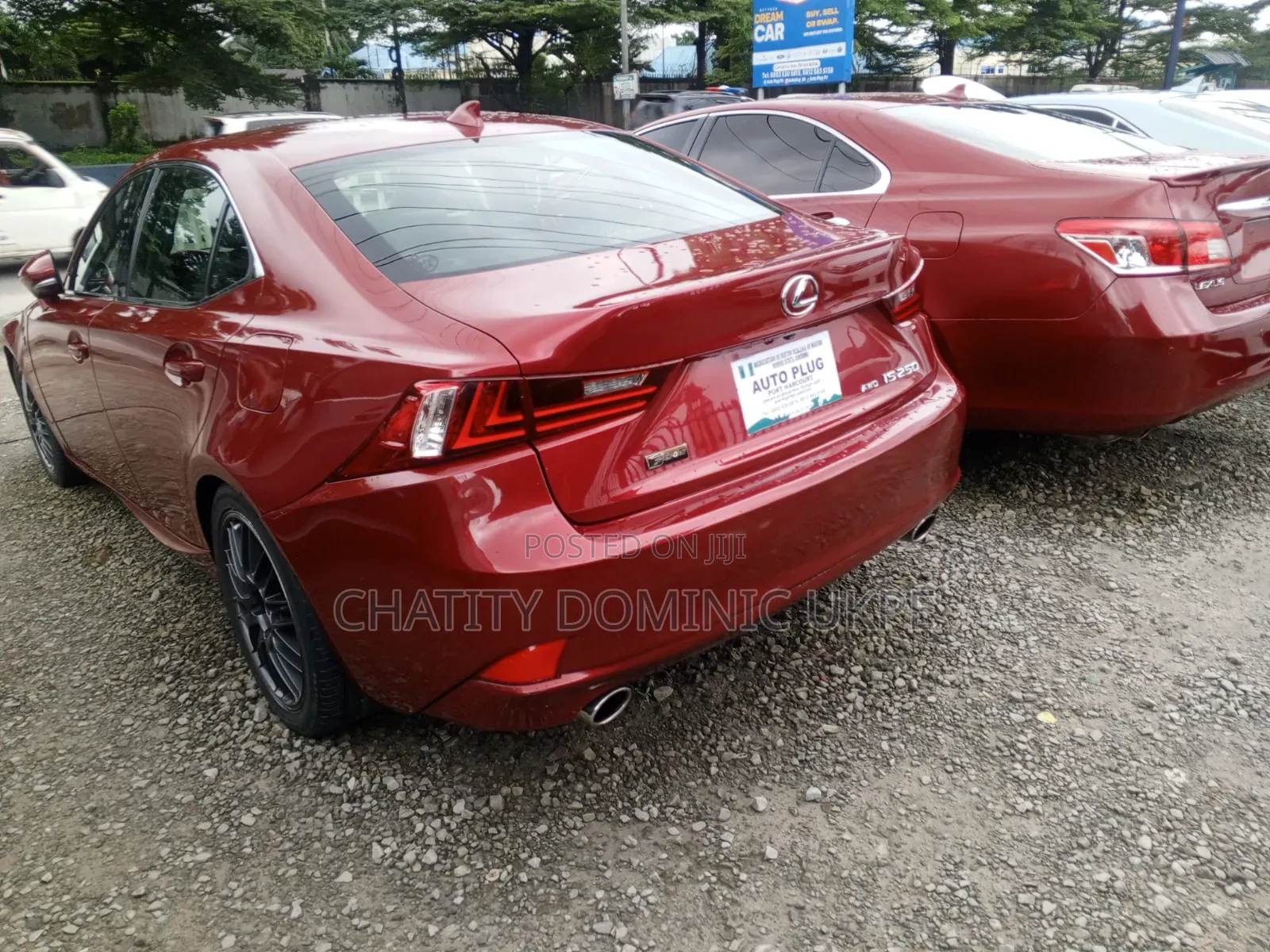 Lexus IS 2015 Red