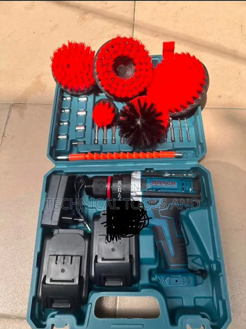 Drill Machine and Brush