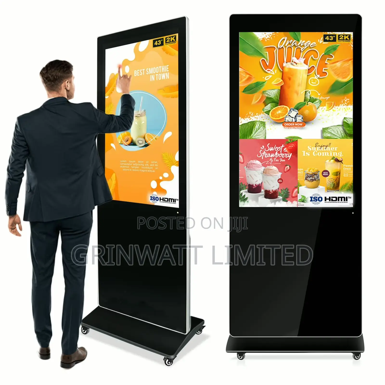 65 Inches Standing Digital Signage