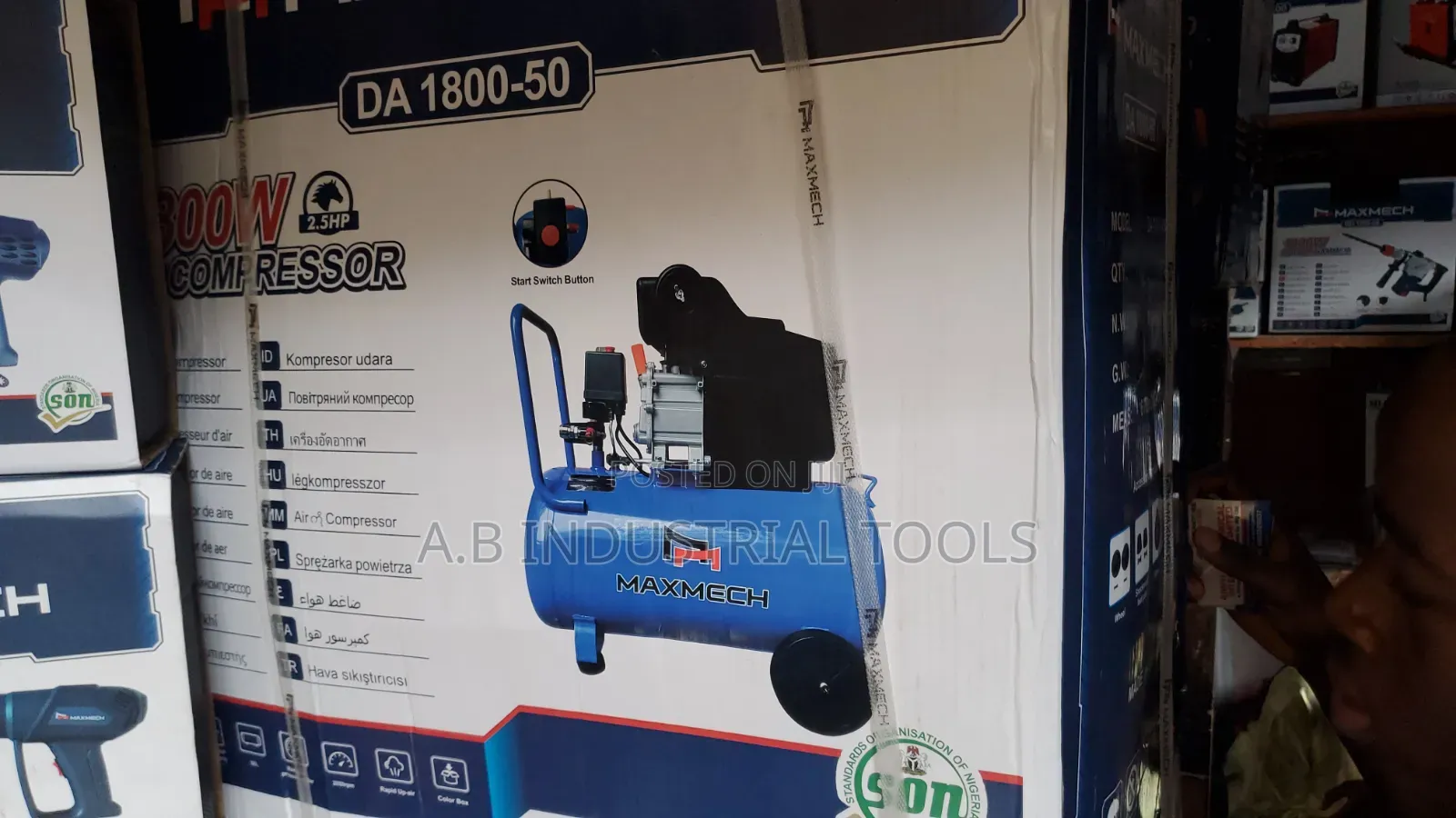 Maxmech Air Compressor DA 1800-50,