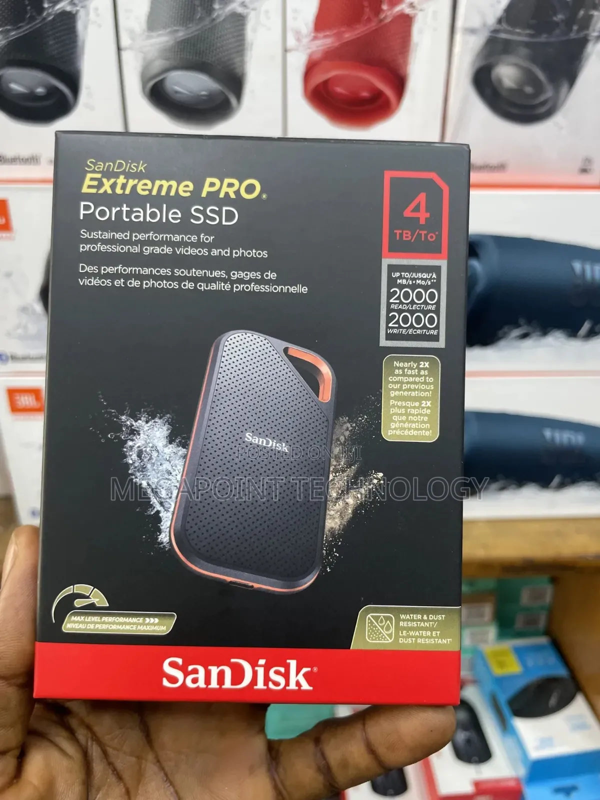 Sandisk 4tb Extreme Pro 2000mbps