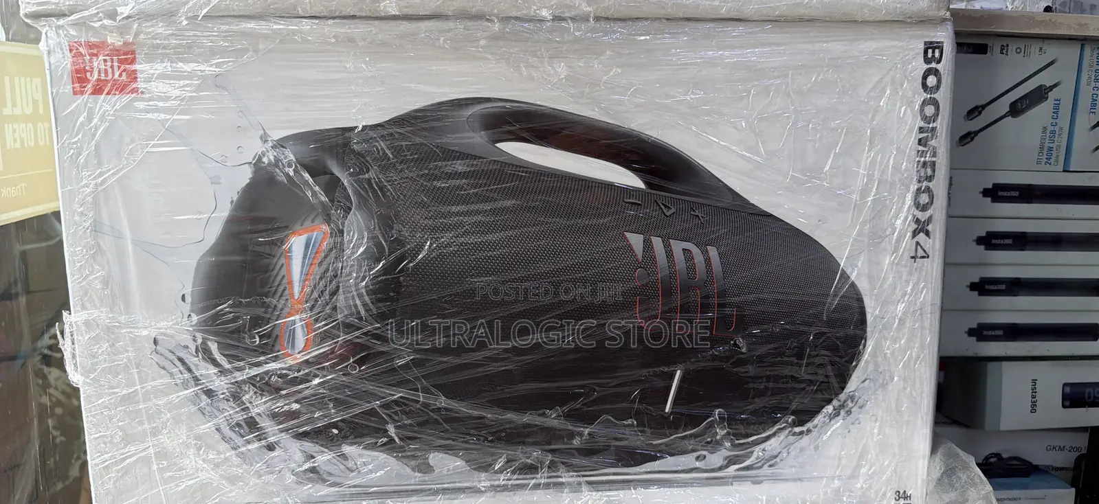 New JBL Boombox 4 Portable Waterproof Bluetooth Speaker