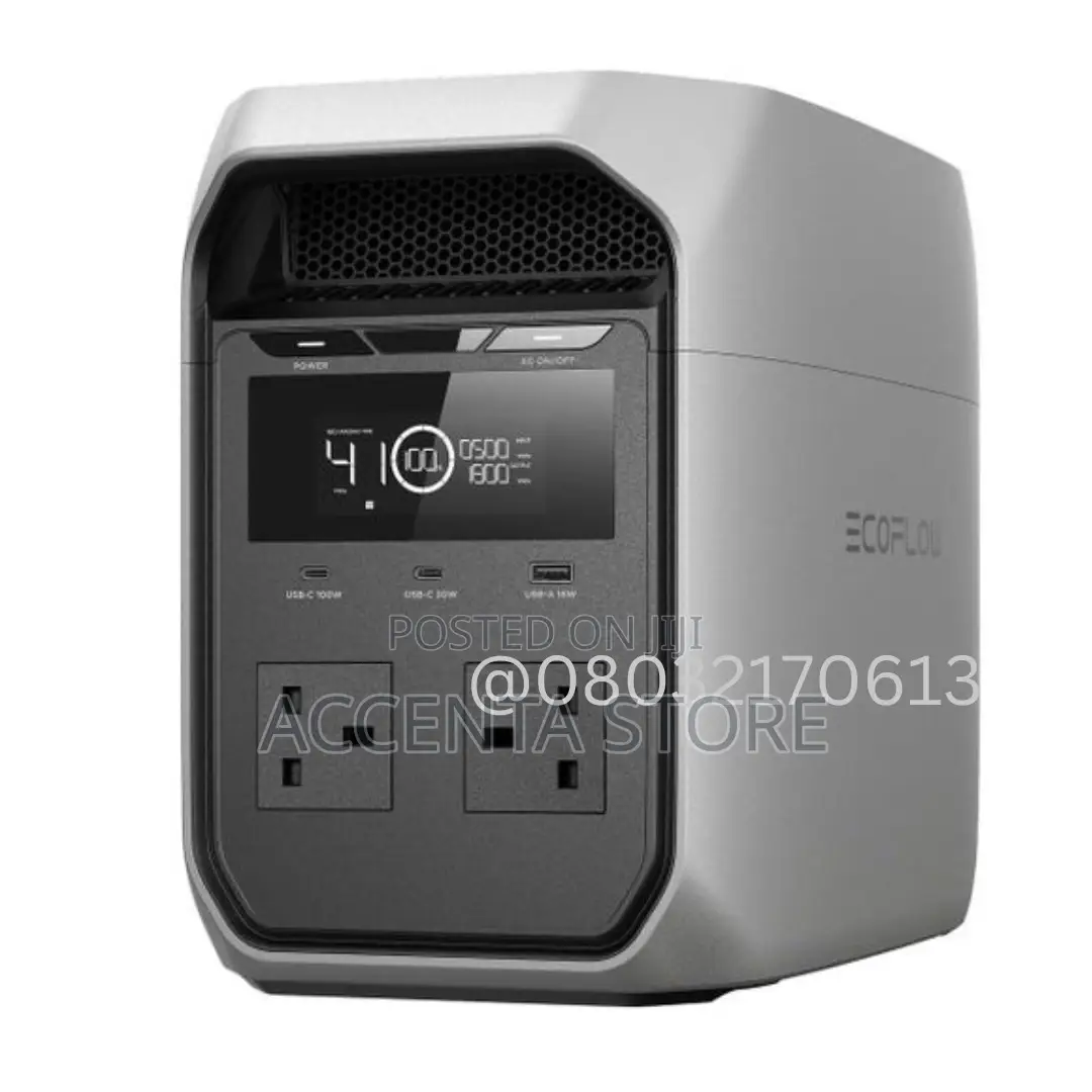 EcoFlow DELTA 3 Classic Solar Generator in Nigeria – 1024Wh