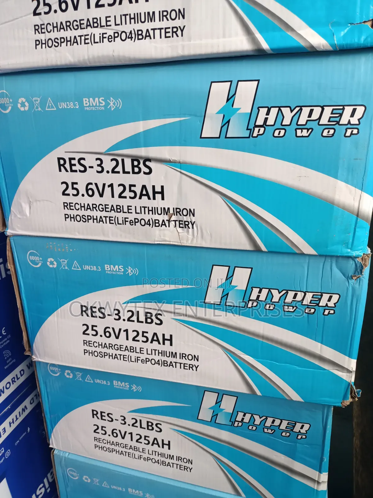 3.2kwh 24v Hyper Lithium Ion Batteries