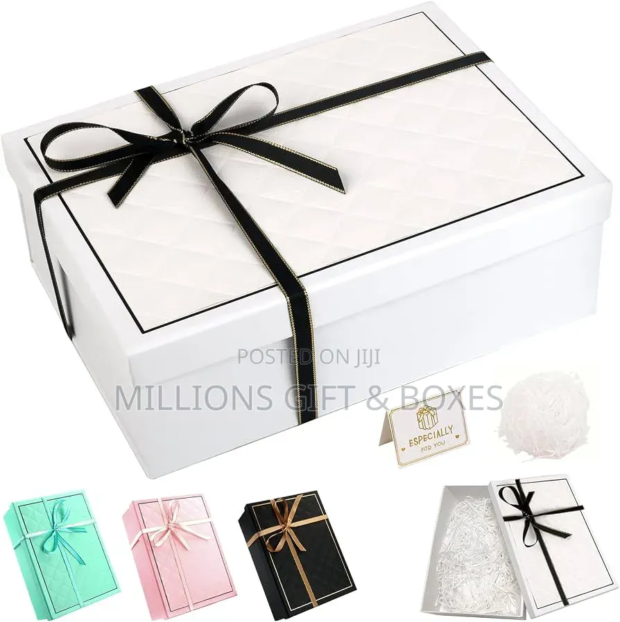 White Gift Boxes/ Cartons.