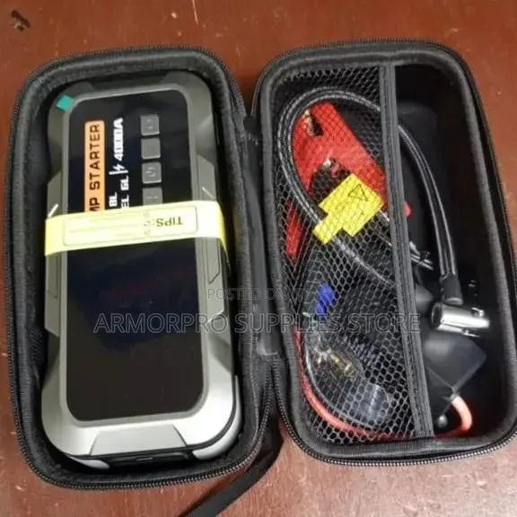 Portable 4000A 4-in-1 Car Jump Starter Kit