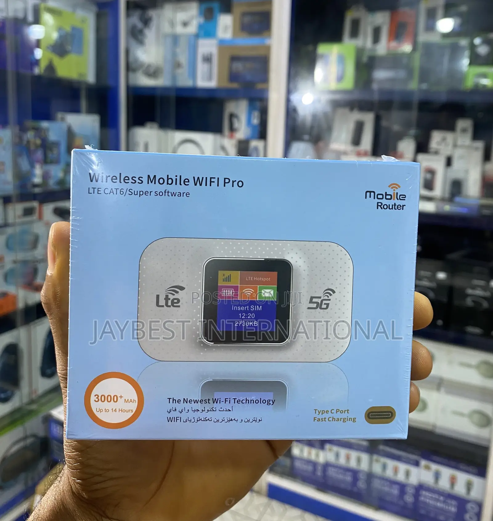 Universal Mobile WiFi Fast Internet Mobile Router Pocket 5G Mifi