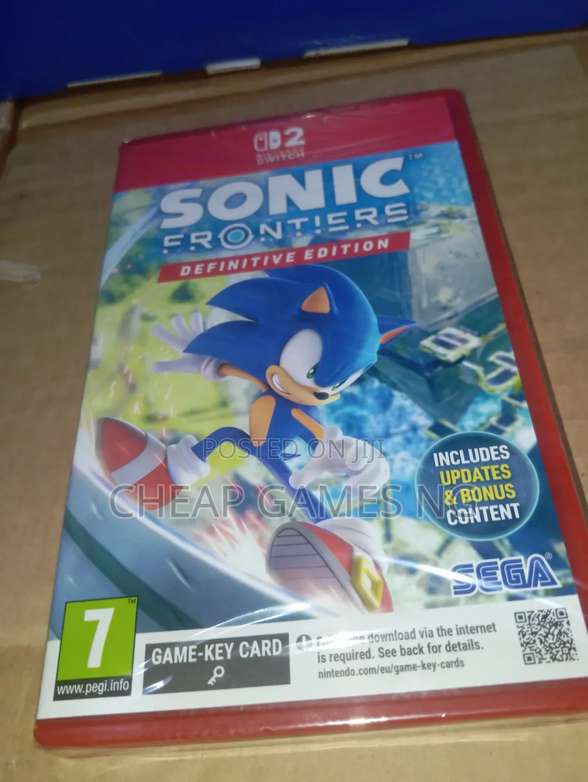 Nintendo Switch 2 Sonic Fonteirs
