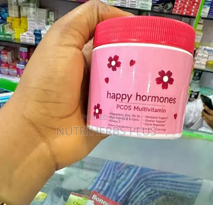 Happy Hormones PCOS MULTIVITAMIN(for Postpartum Support and Menopause)