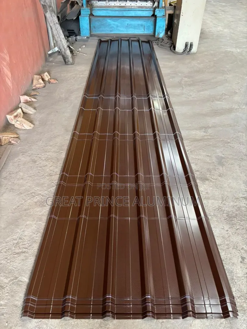 Great Prince Aluminum Roofing Sheet Beige Color and Brown Colors