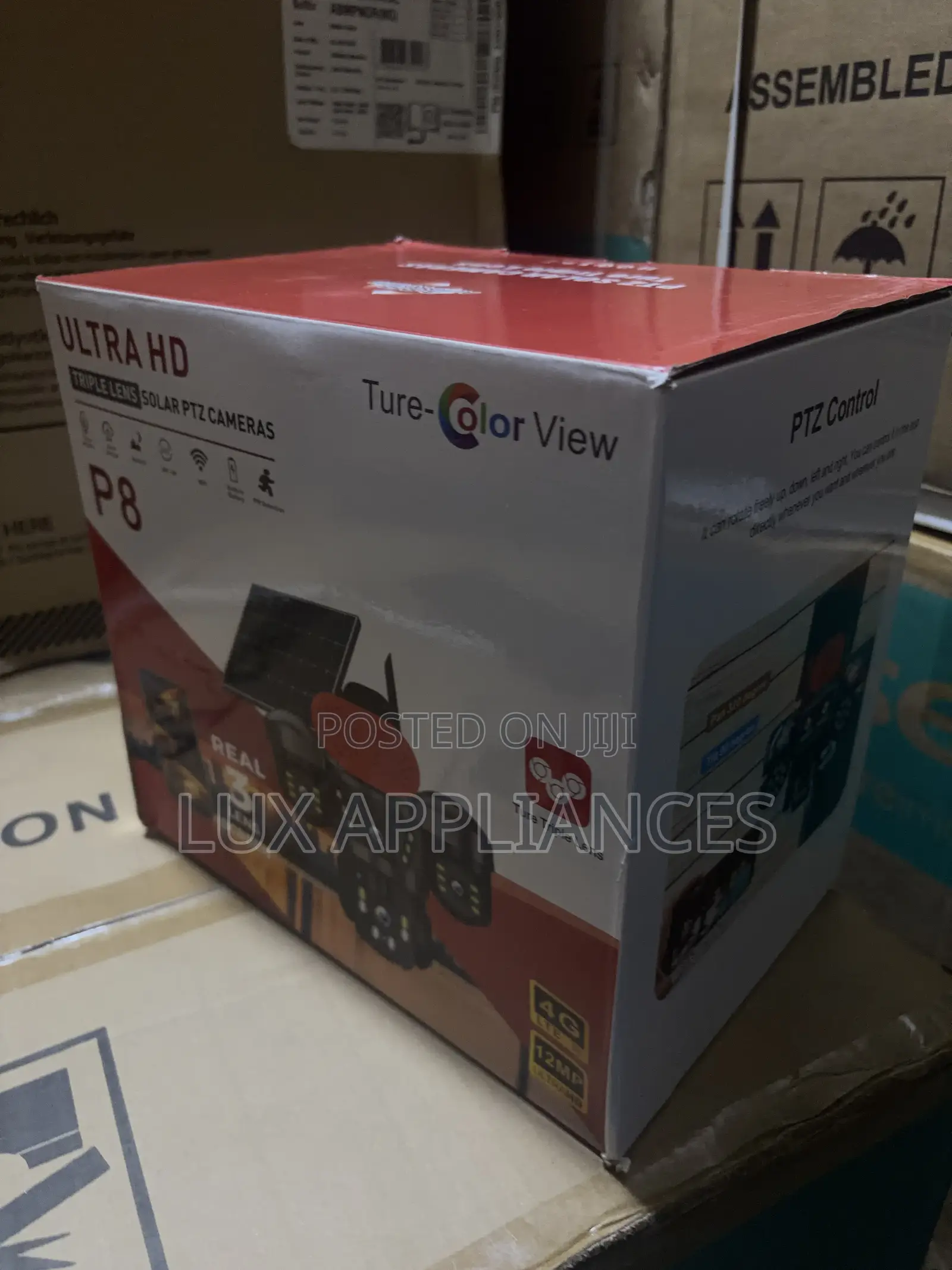 PTZ P9 12mp True-Color Solar Camera With 4g Lte