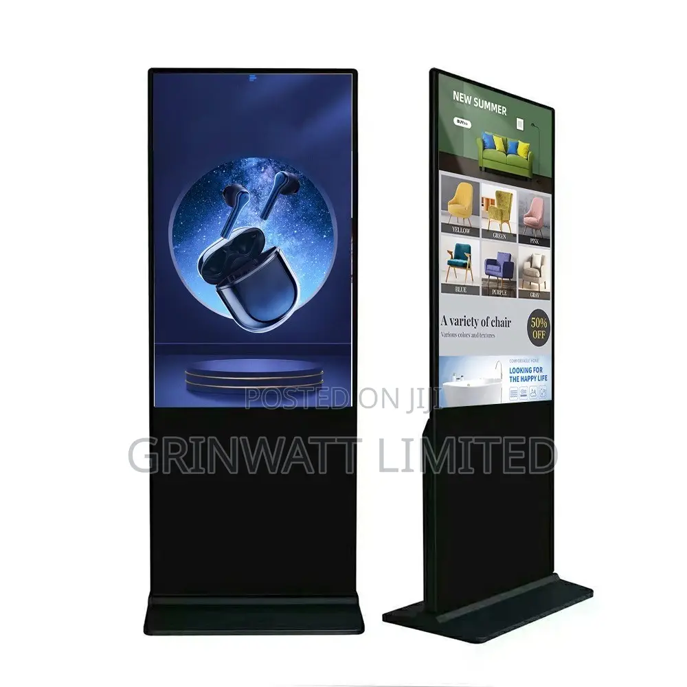 55 Inch Floor Stand Advertising Equipments Digital Signage