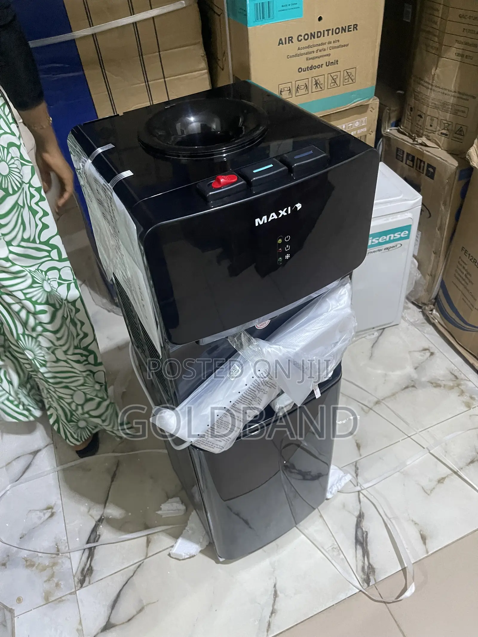 Maxi YL1663S-W Hot Normal Cold Water Cooler