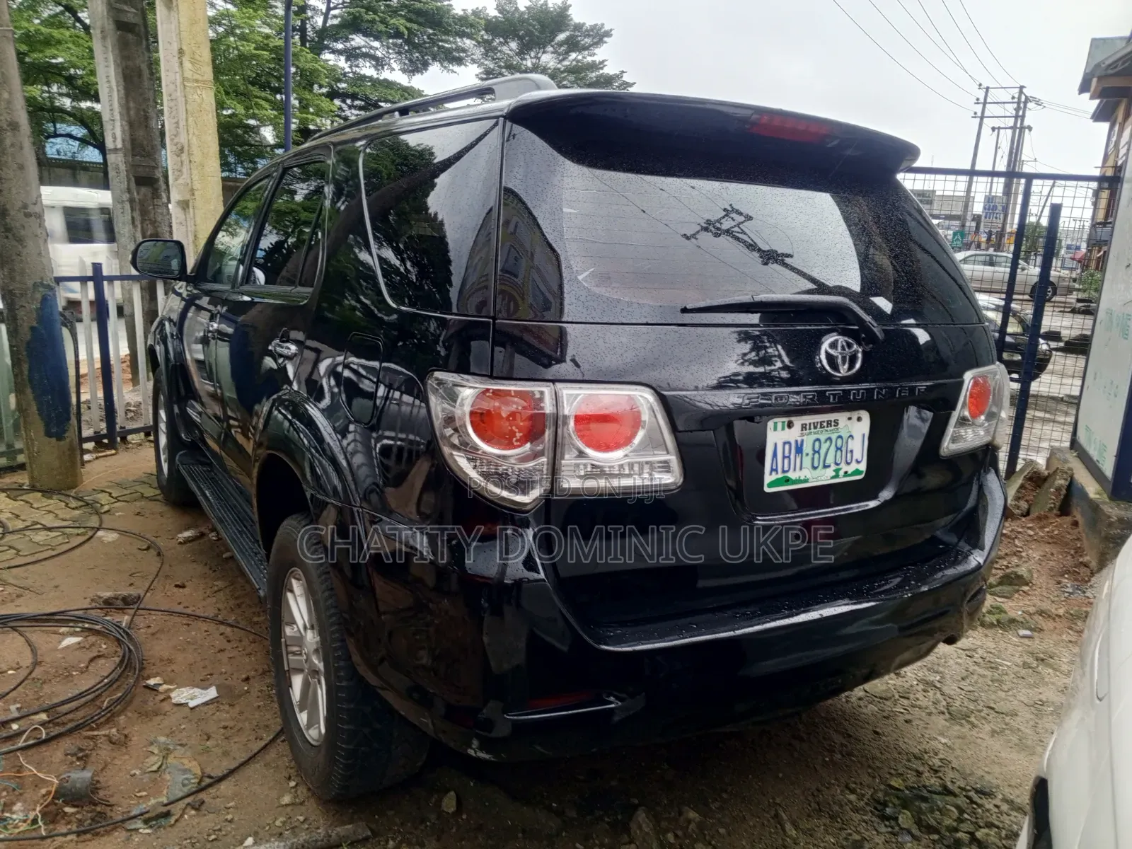 Toyota Fortuner 2012 Black