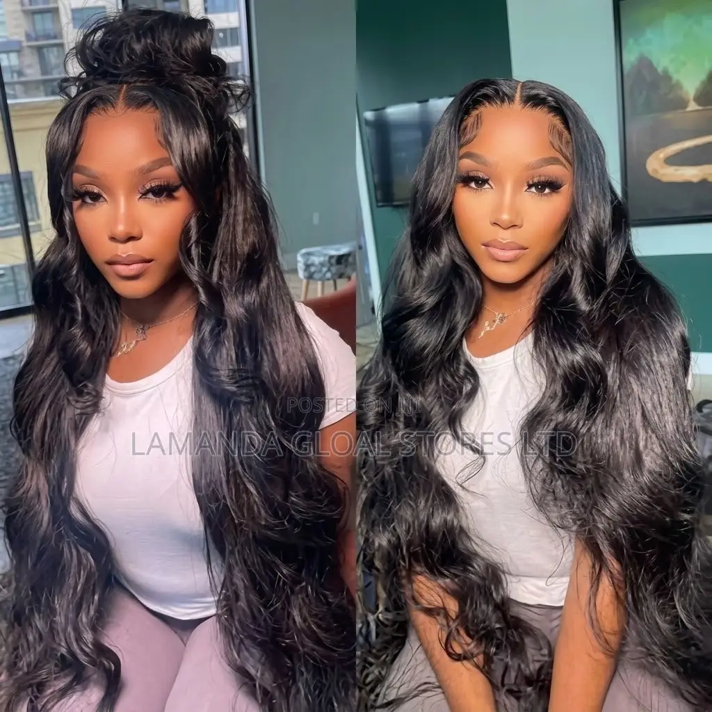Long Loose Body Wave HD Lace Front Human Hair Wig