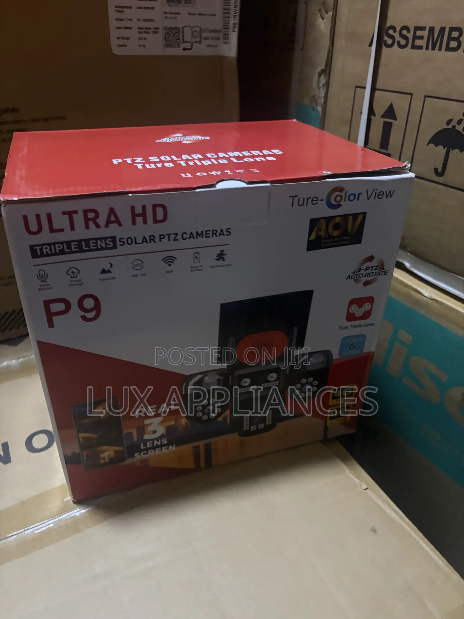 P9 12mp 4g Lte Solar-Powered PTZ Security Camera