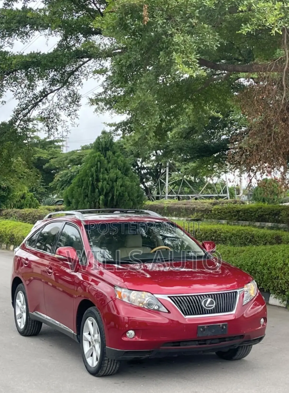 Lexus RX 2010 Red