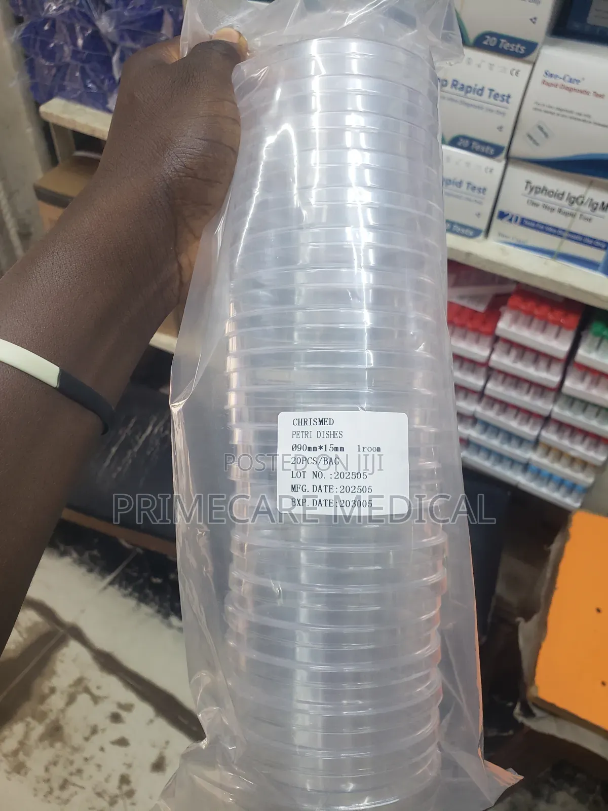 Plastic Petri Dishes