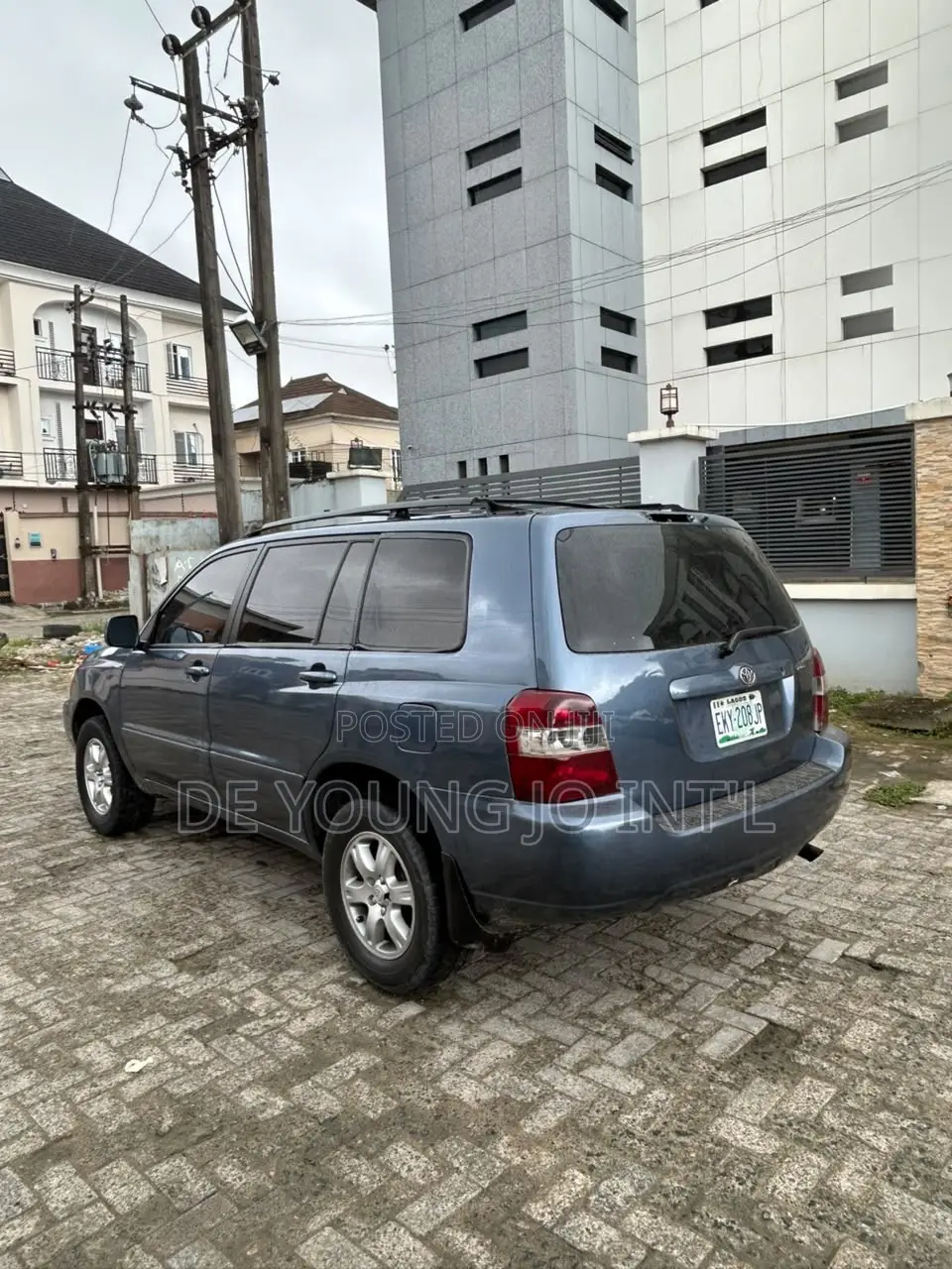 Toyota Highlander Limited V6 2007 Blue