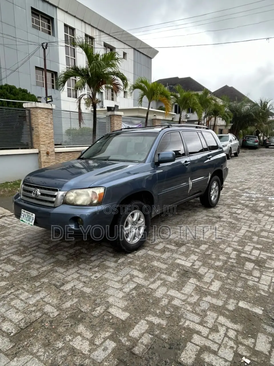 Toyota Highlander Limited V6 2007 Blue