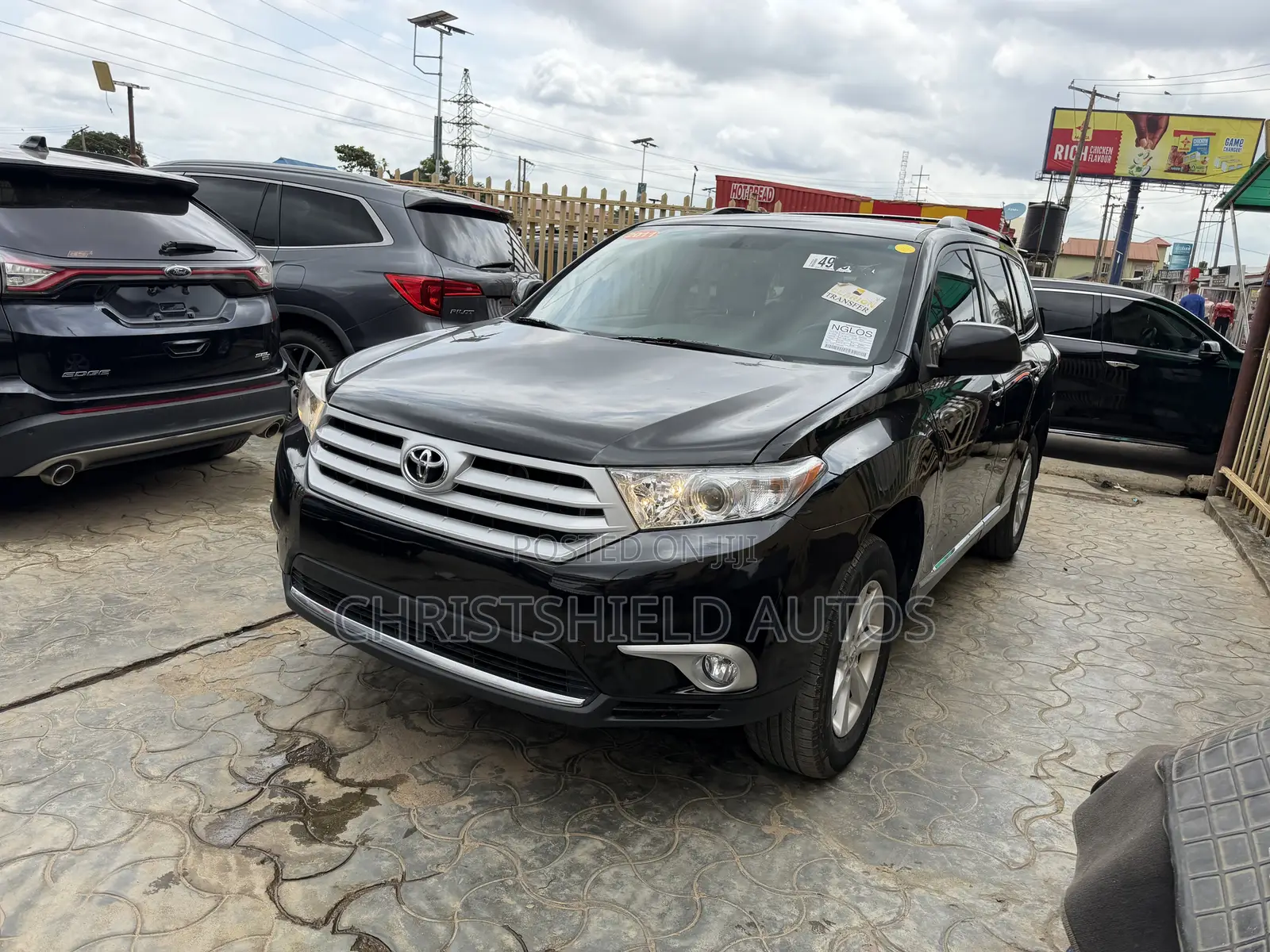Toyota Highlander 3.5L 4WD 2013 Black