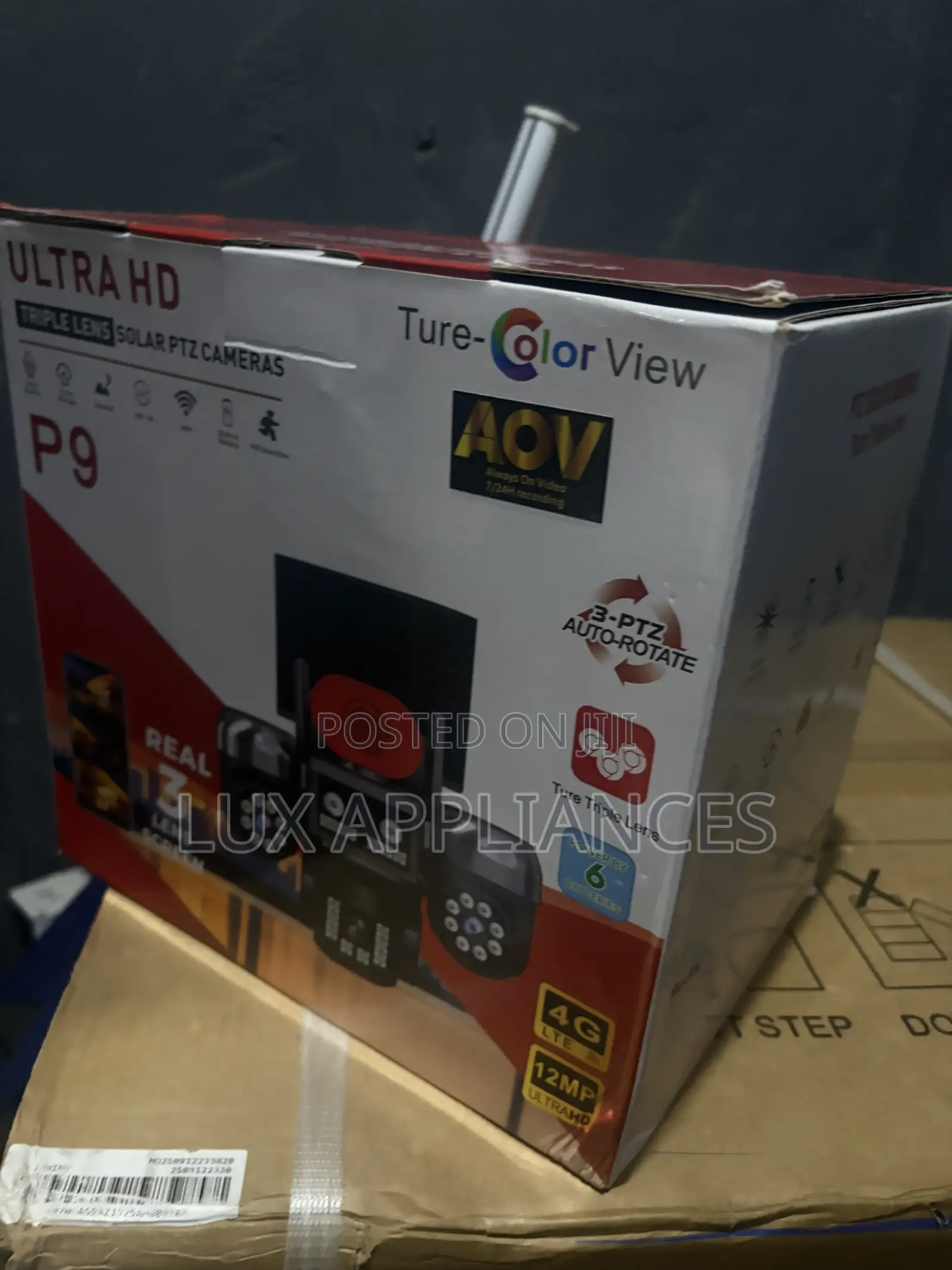 12MP 4G LTE Solar PTZ Camera With True-Color Vision