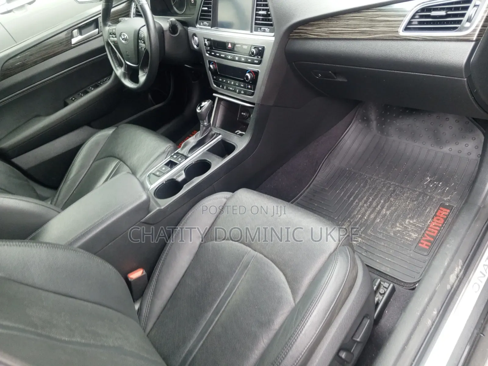 Hyundai Sonata Limited 2.0T Seban (2.0L 4cyl 6A) 2016 Black