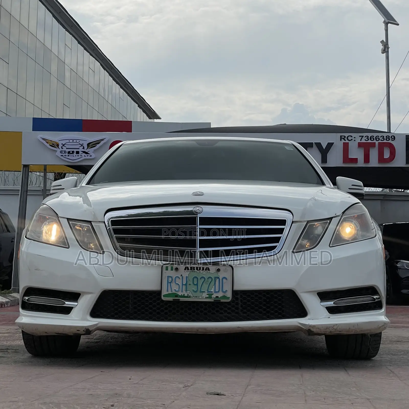 Mercedes-Benz E350 2013 White