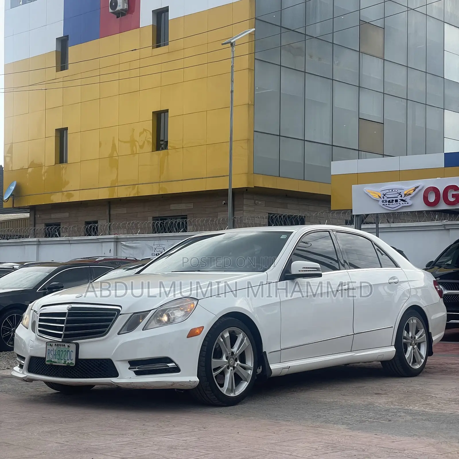 Mercedes-Benz E350 2013 White