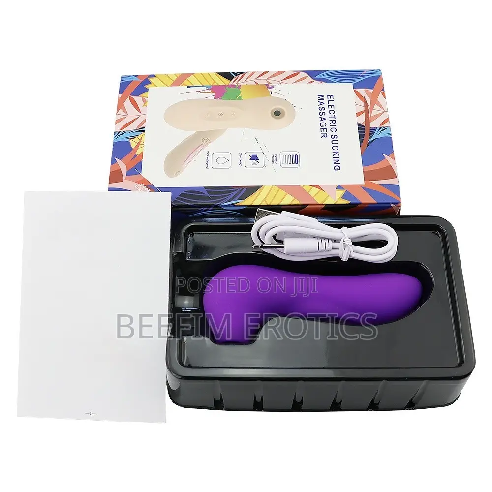 Rechargeable Nipple and Clitoral Sucker Vibrator Sex Toy for Women