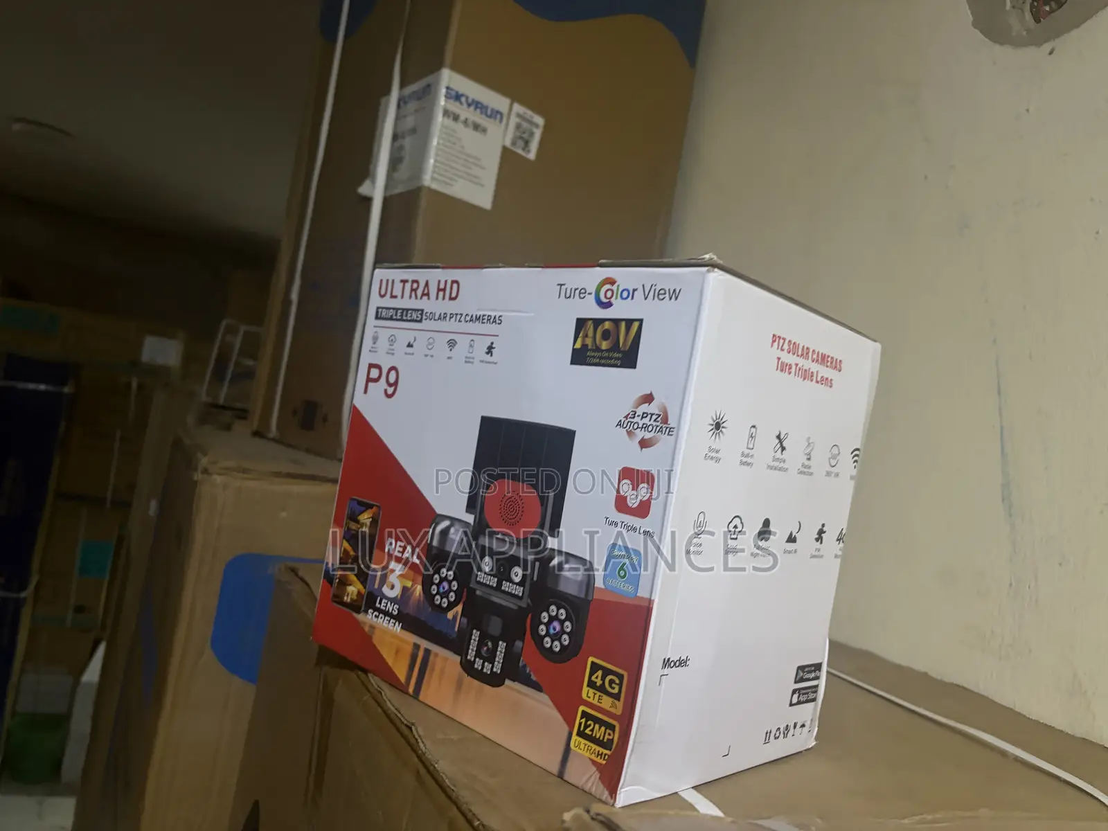 P9 12MP True-Color LTE Solar PTZ Monitoring System