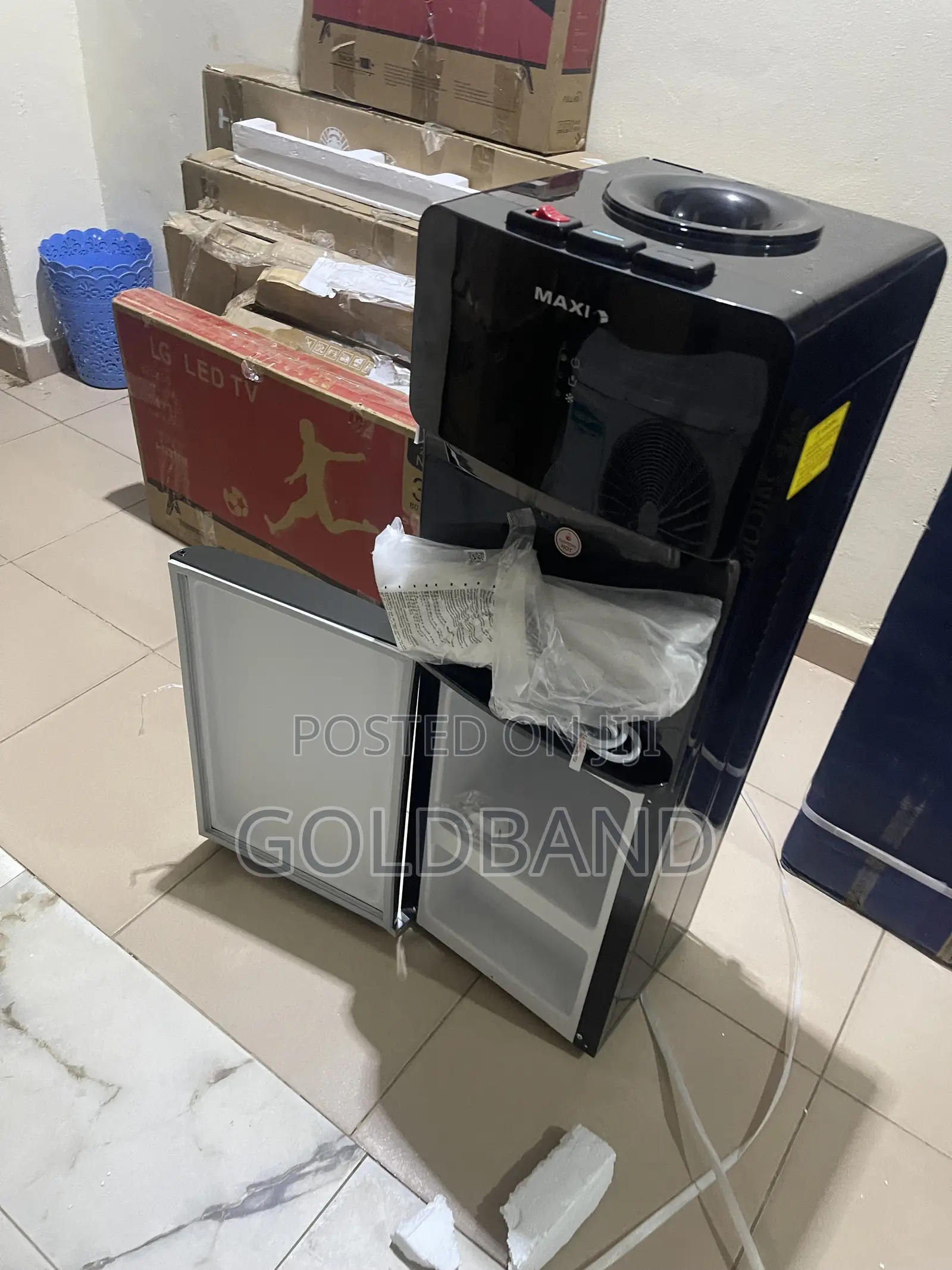 Maxi YL1663S-W Compact Hot Cold Water Cooler