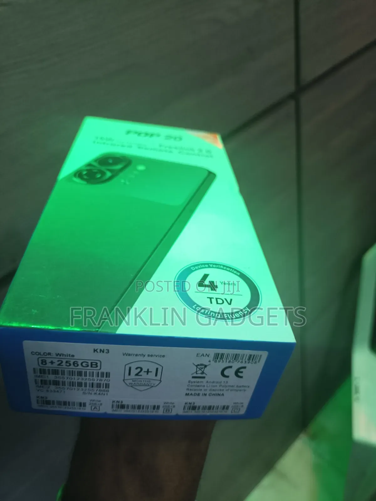 New Tecno Pop 20 128 GB Gold
