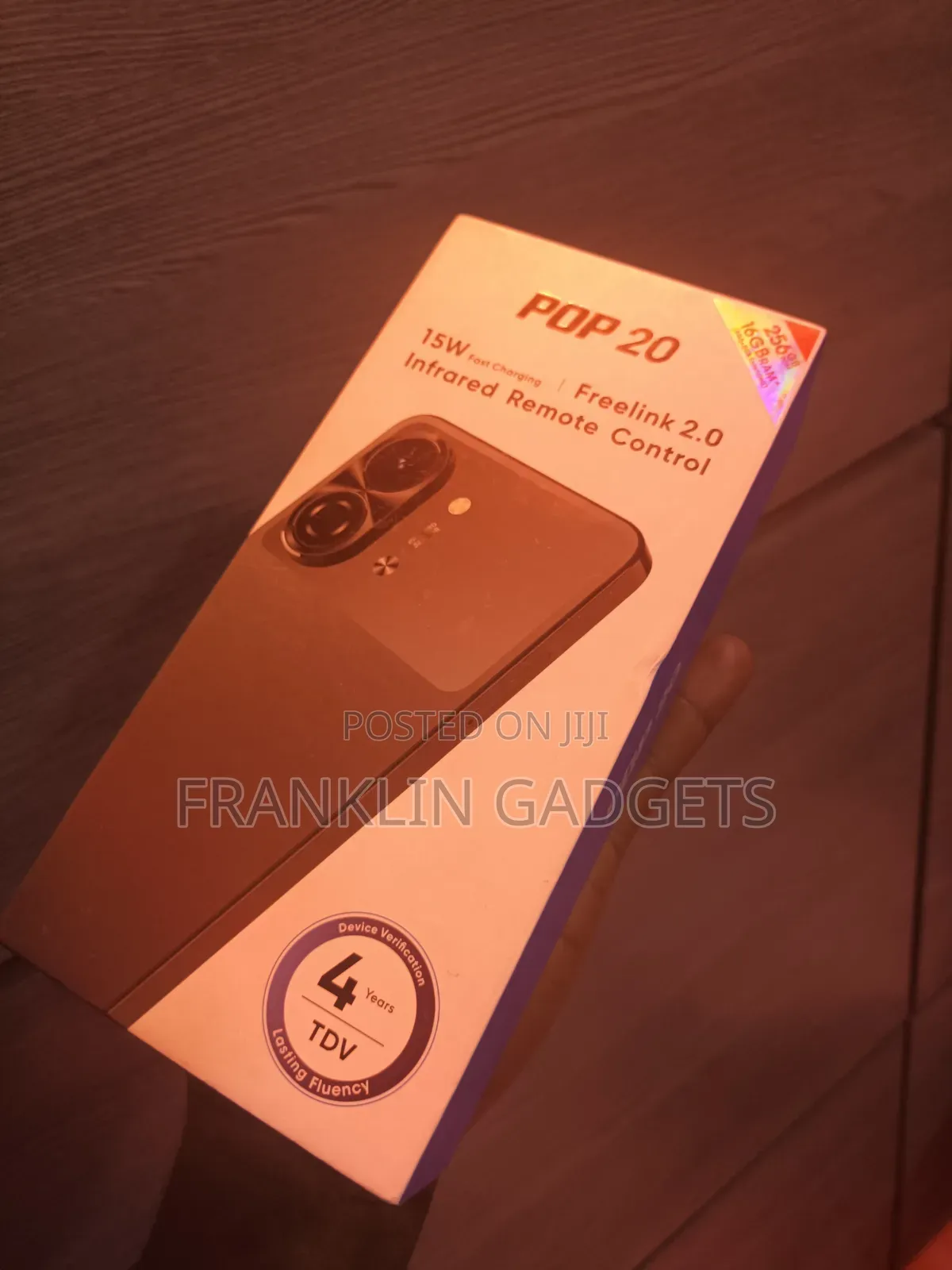 New Tecno Pop 20 128 GB Gold