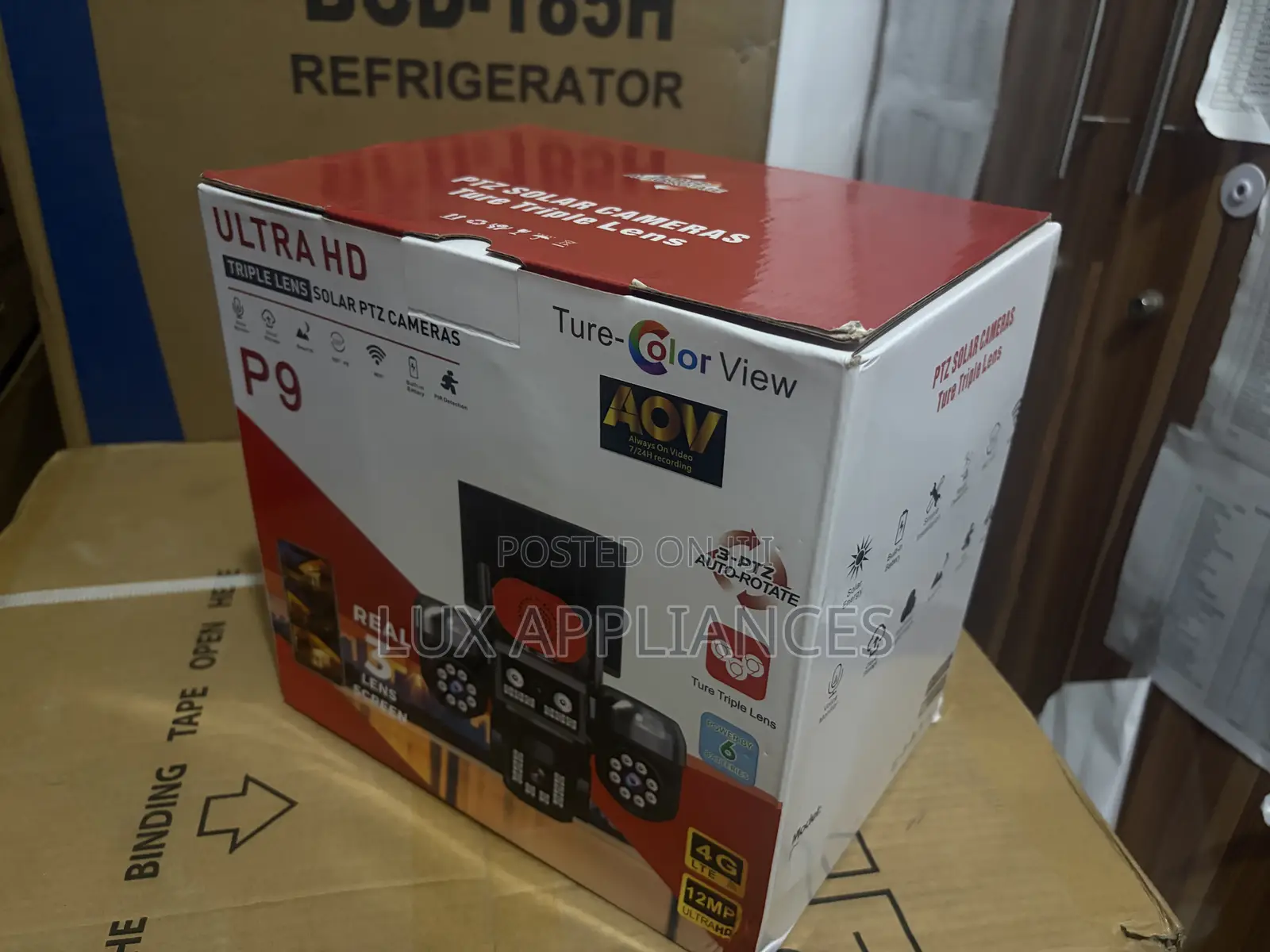 12MP P9 True-Color Outdoor Solar PTZ Camera