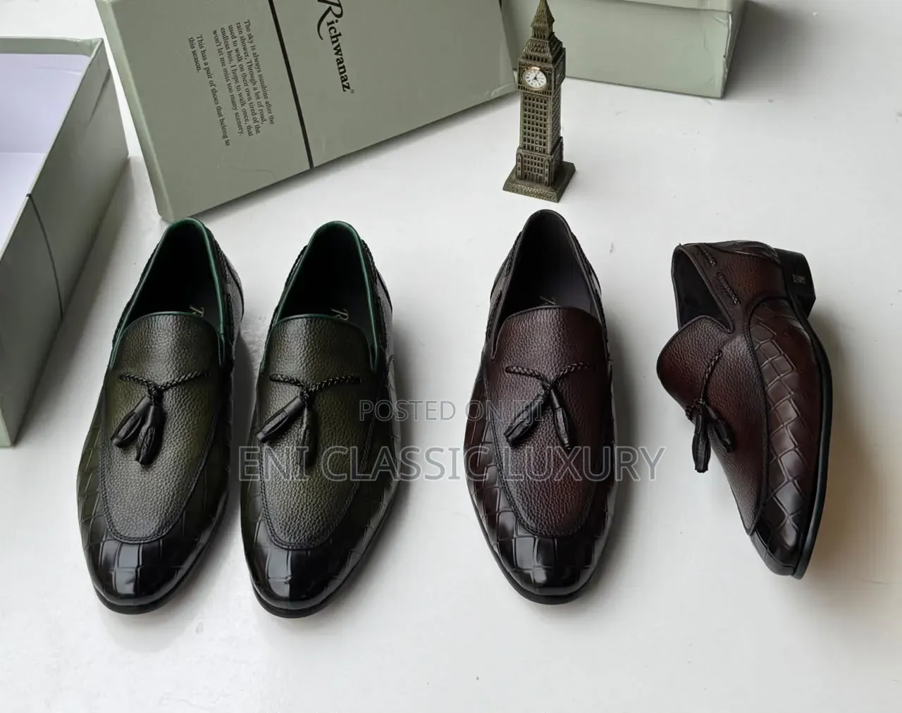 High Demand Luxury Men's Native Shoe Collection Richwanaz Best Quality