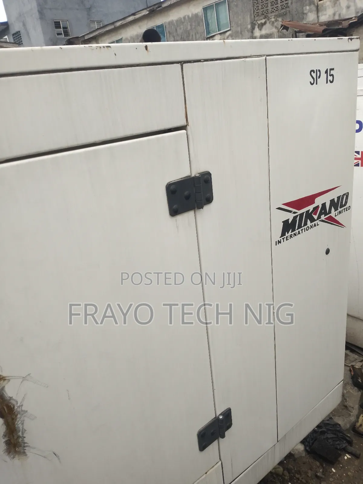 15kva Mikano Generator Super Silent First Body No Spanner