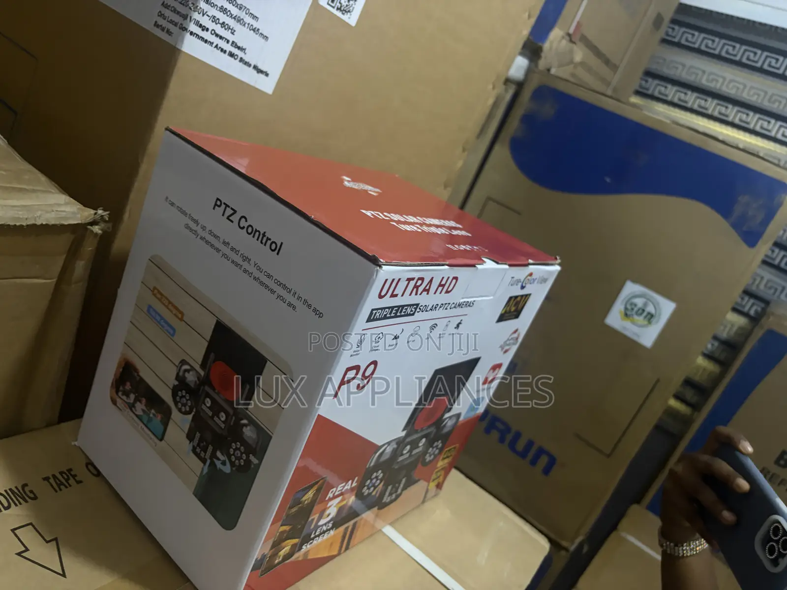 P9 12MP True-Color Solar Outdoor Monitoring Camera