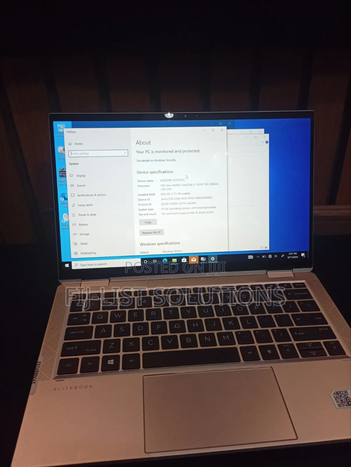Laptop HP EliteBook 1030 8GB Intel Core i7 SSD 256GB