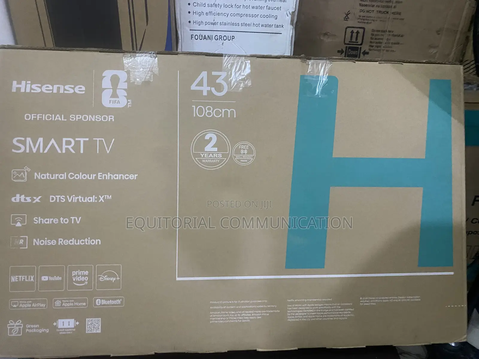Hisense 43Q50SAVT 43Inches Smart TV With Digital Features