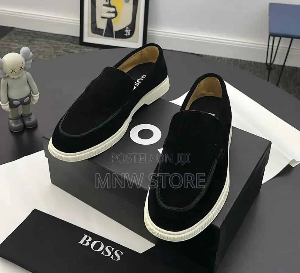High Quality Hugo Boss Moccasin Loafer Shoes