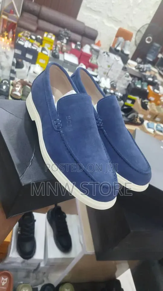 High Quality Hugo Boss Moccasin Loafer Shoes