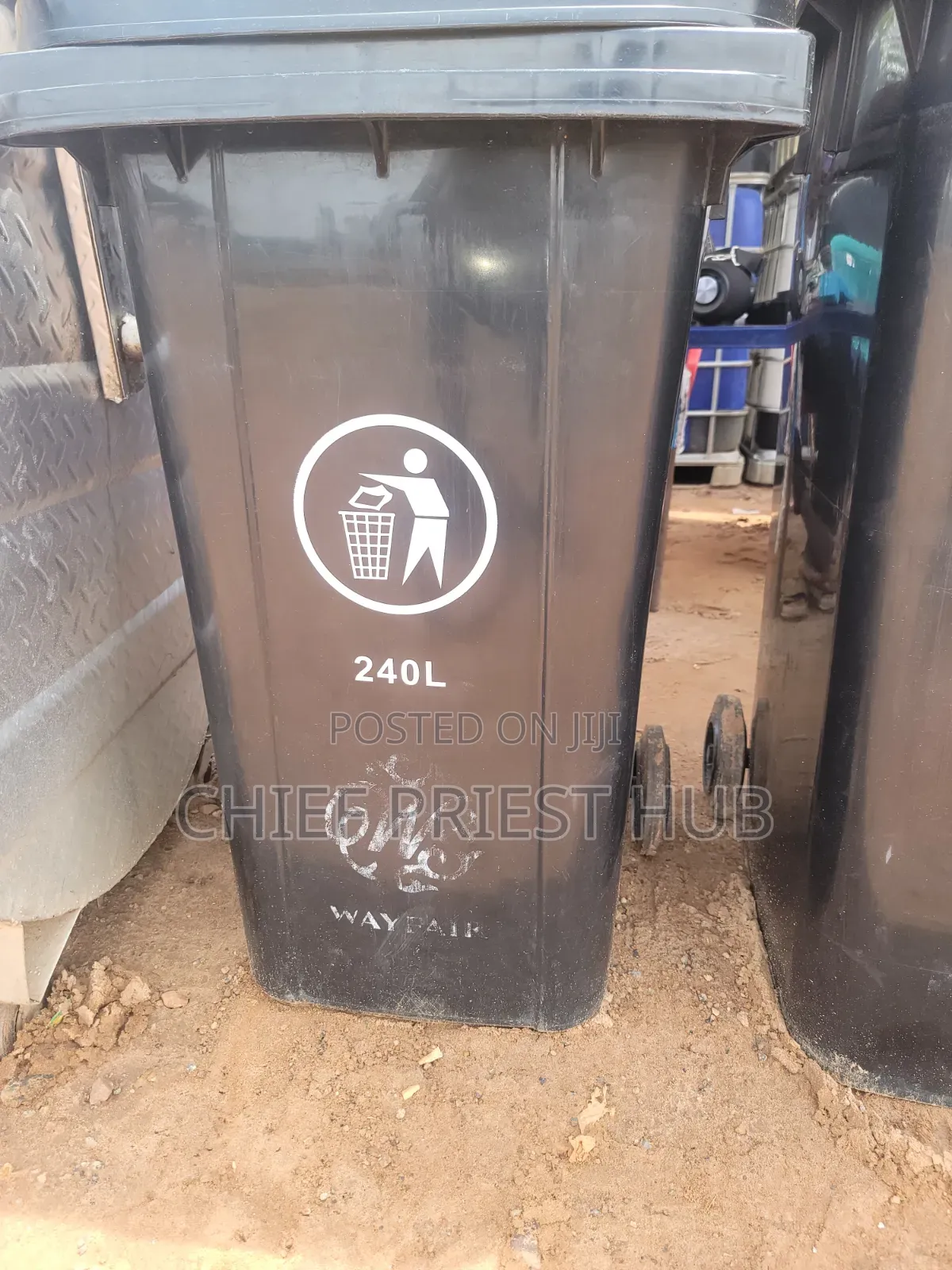 Foreign 240l Wastebin