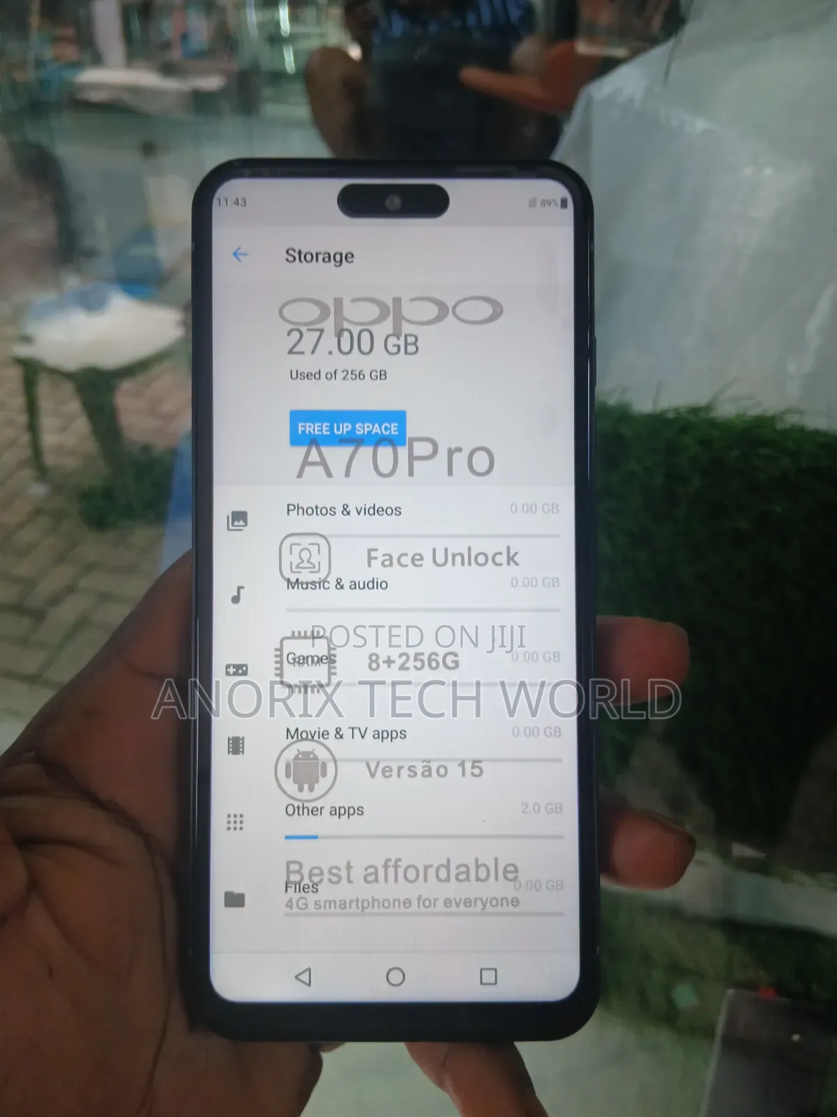 Oppo A73 5G 256 GB Black
