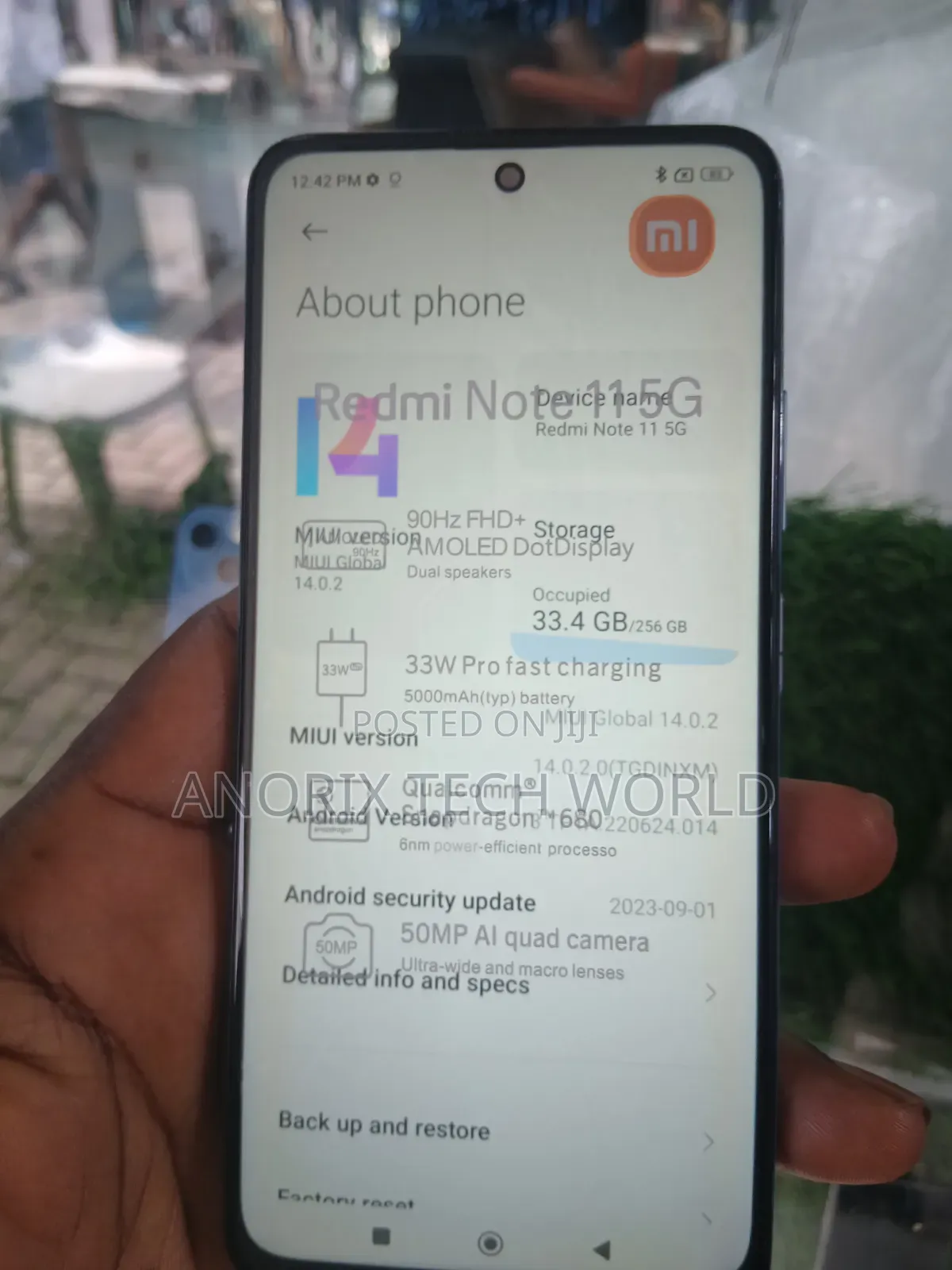 Realme 11 5G 256 GB Red