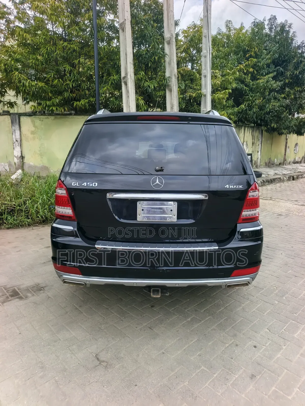 Mercedes-Benz GL-Class GL 450 2012 Black
