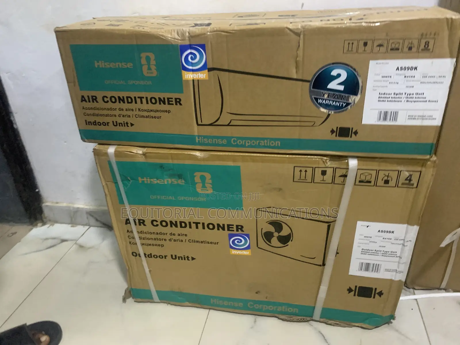Hisense AS09DK 1HP Reliable Cooling Inverter Air Conditioner