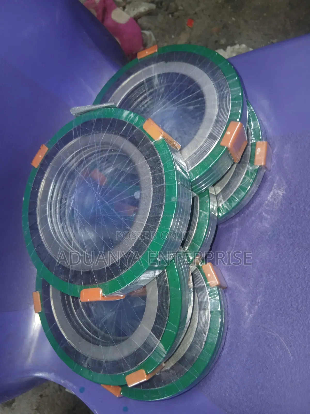 3" × Class-150, Asme B16: 20 Spiral Wound Gasket