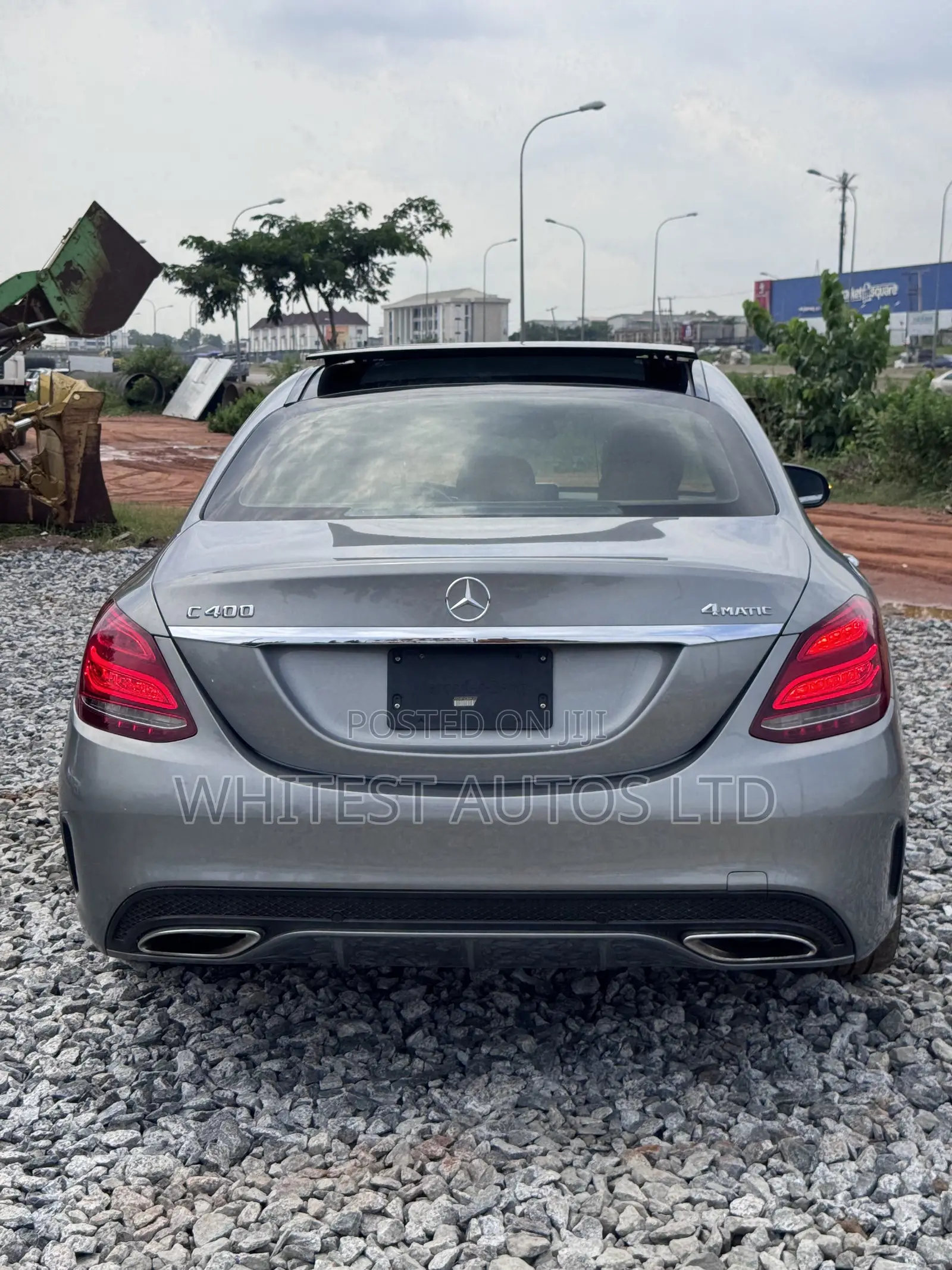 Mercedes-Benz C400 4Matic AWD Sedan (3.0L V6 7A) 2015 Gray